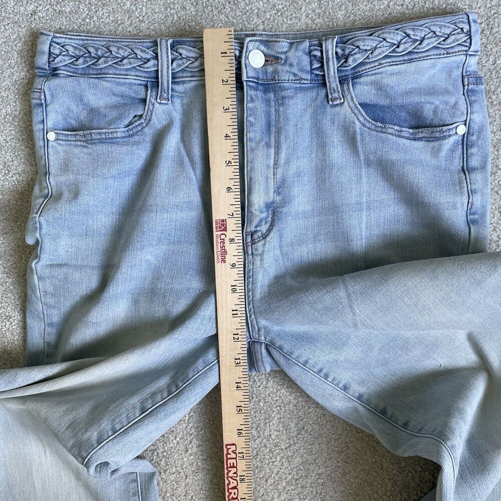 Judy Blue High-Rise Flare Boot Cut Denim Jeans Light Wash Blue Women's Size 13 - Picture 7 of 9